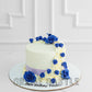 Floral Cream Rose Cake