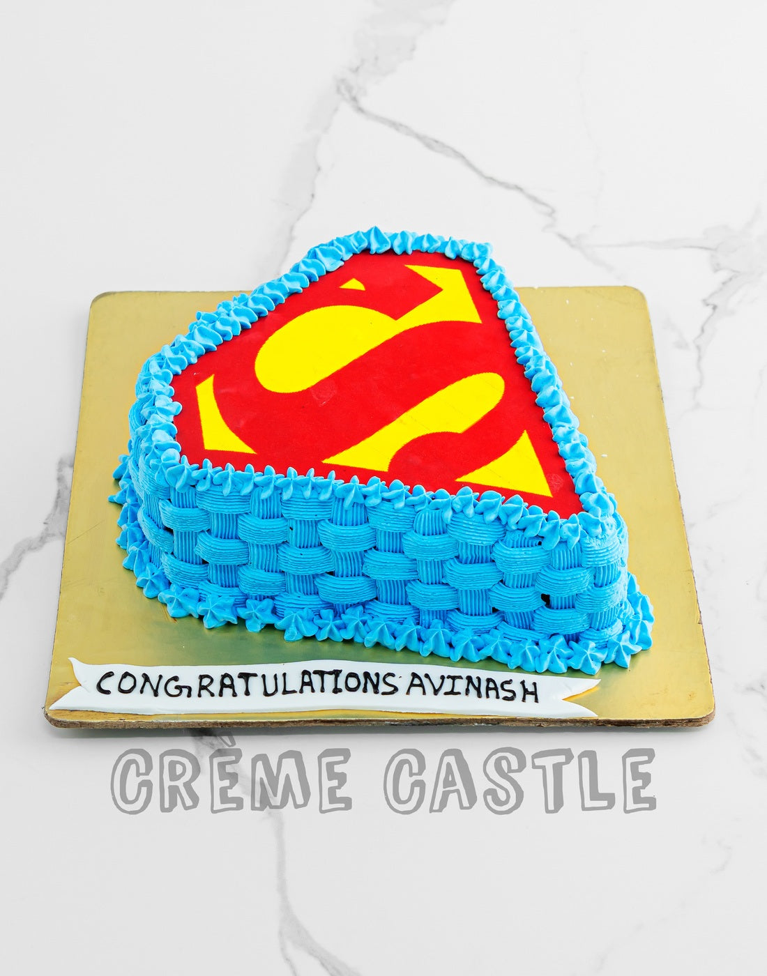 Birthday Superman Cake For Kids