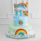 Cocomelon Cutout Cake
