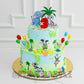 Jungle Cutout Cake