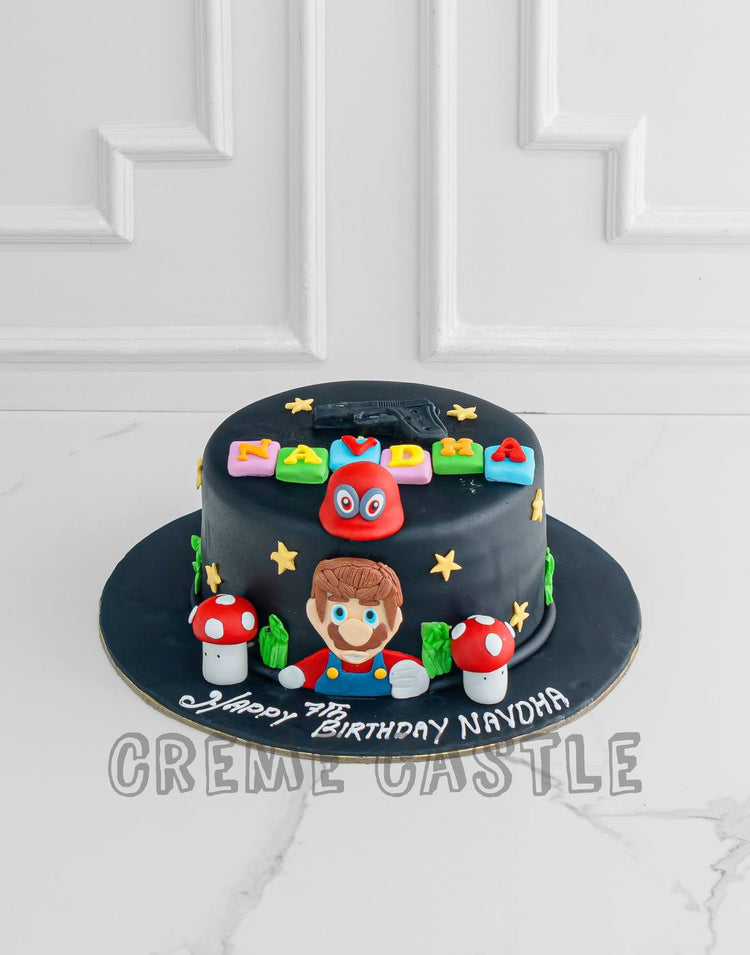 Mario Bullet Cake – Creme Castle