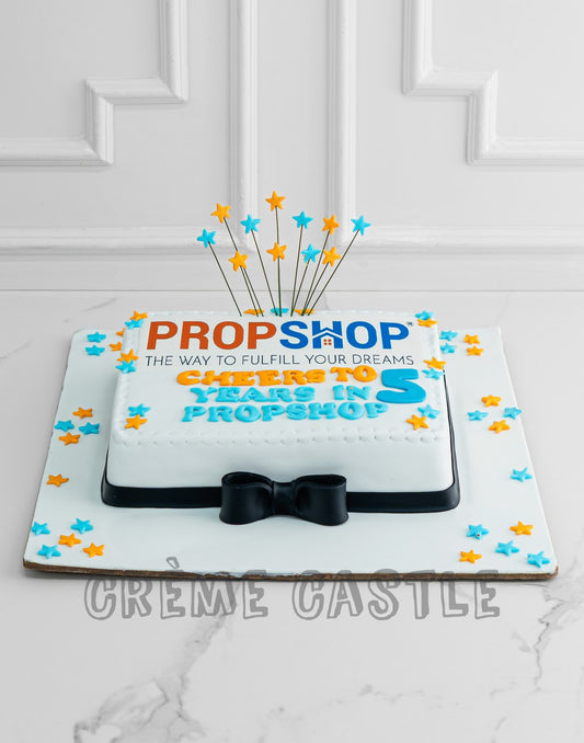 Corporate Logo Cake