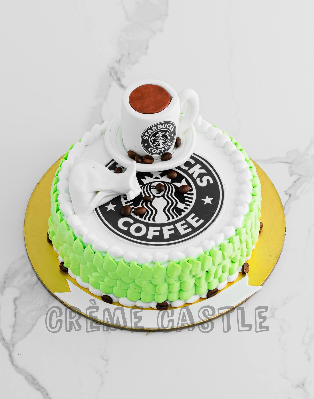 Starbucks theme cake! : r/starbucks
