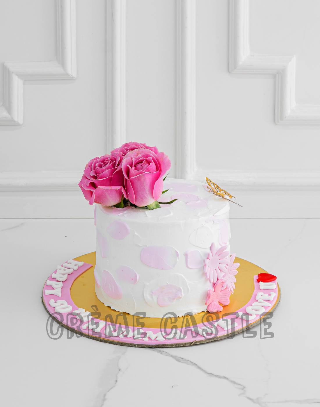 Hand painted Splash Cake