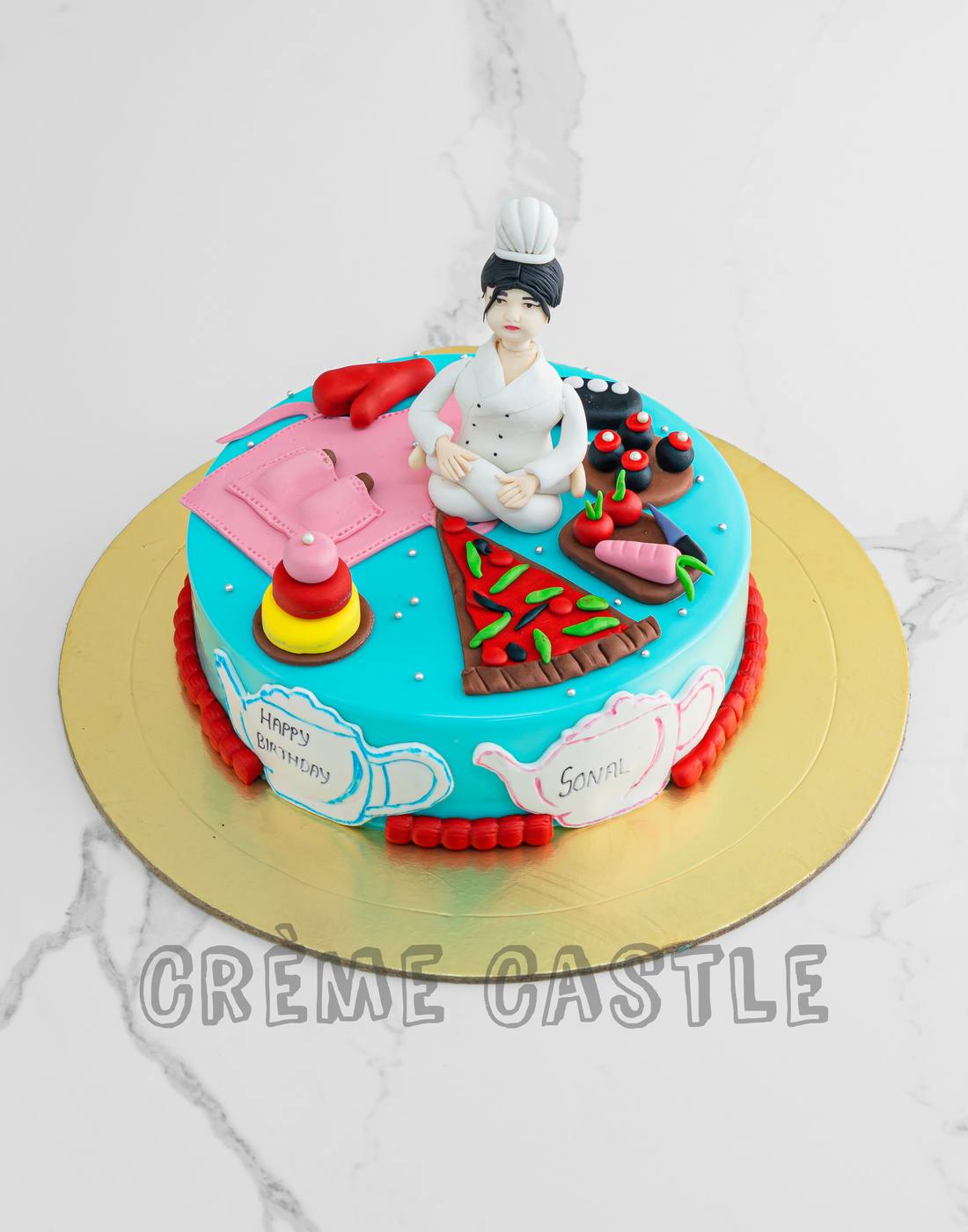 21st Birthday Cake for a Chef – The Cake Guru