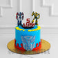 Transformers Army Cake