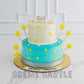 Sleeping Infant Tier Cake