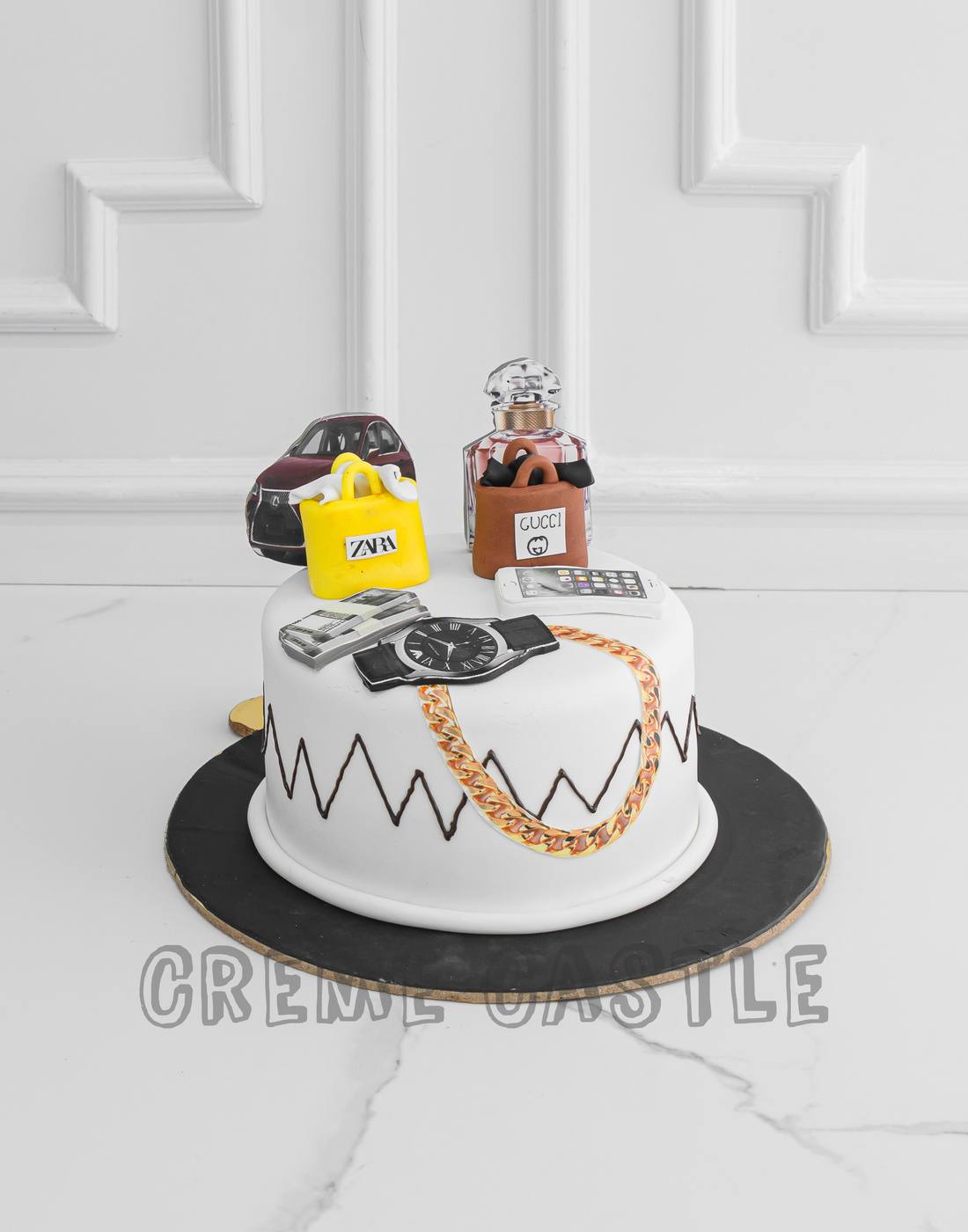 Luxury cake decor | Happy birthday cake pictures, Luxury cake, Happy  birthday flower cake