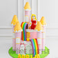 Princess in Castle Cake