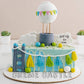 6 month Birthday Cake | Creme Castle