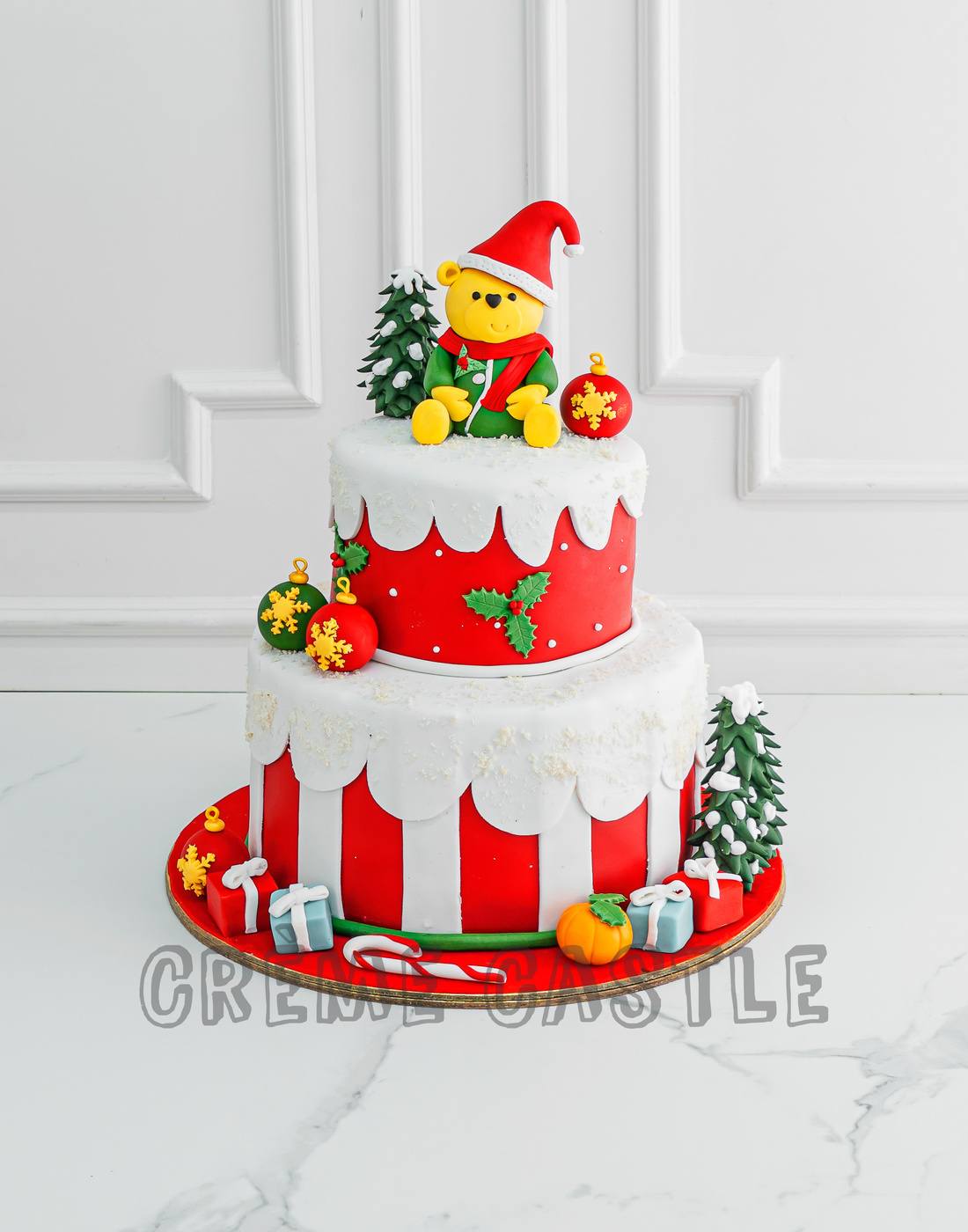 Santa Tier Cake