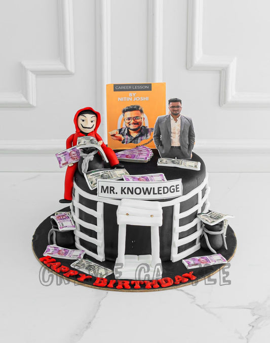 Money Heist Bank Cake