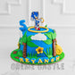 Sonic Hedgehog Cake