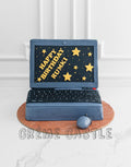 Laptop Shape Cake