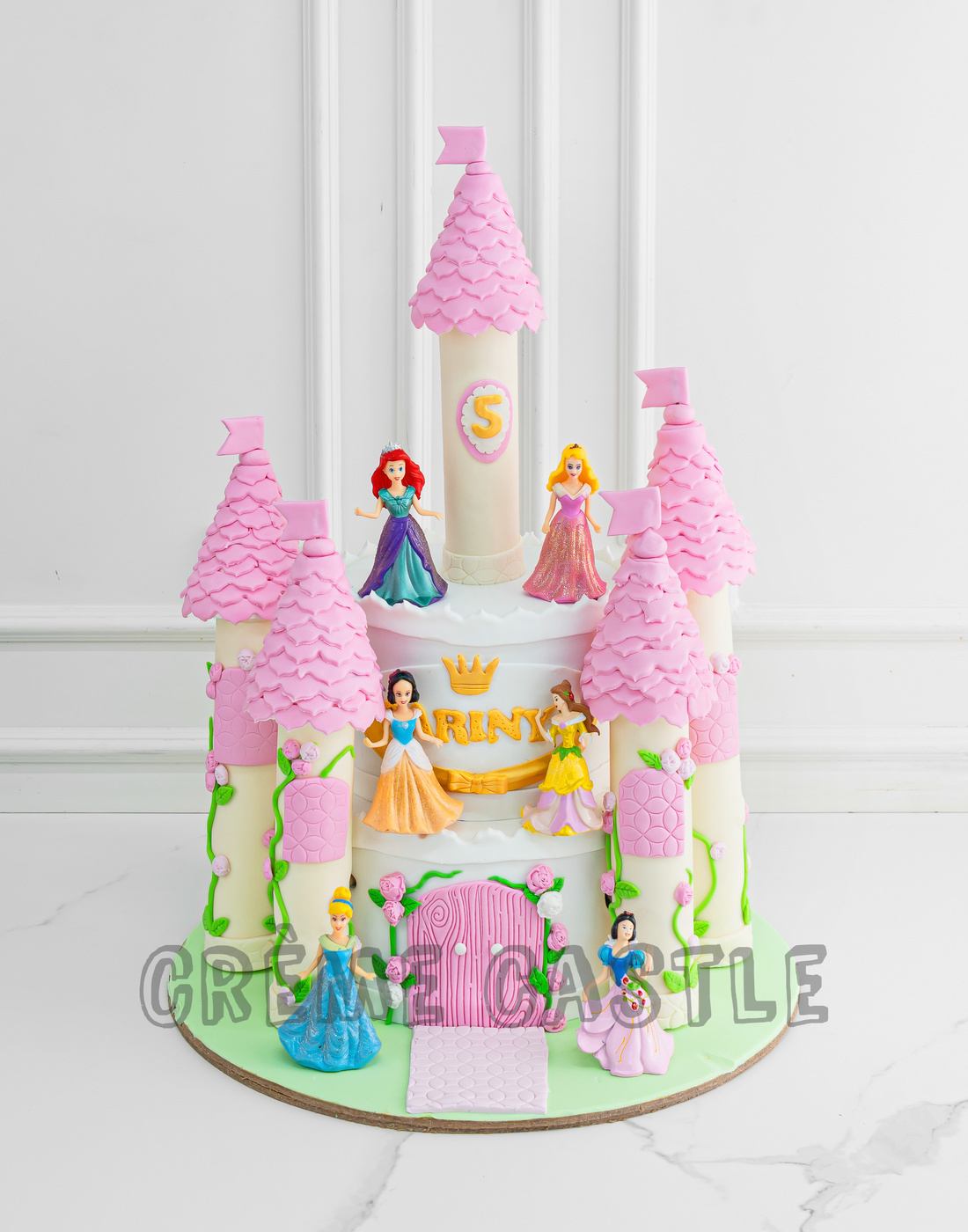 Princess Castle Lady Cake