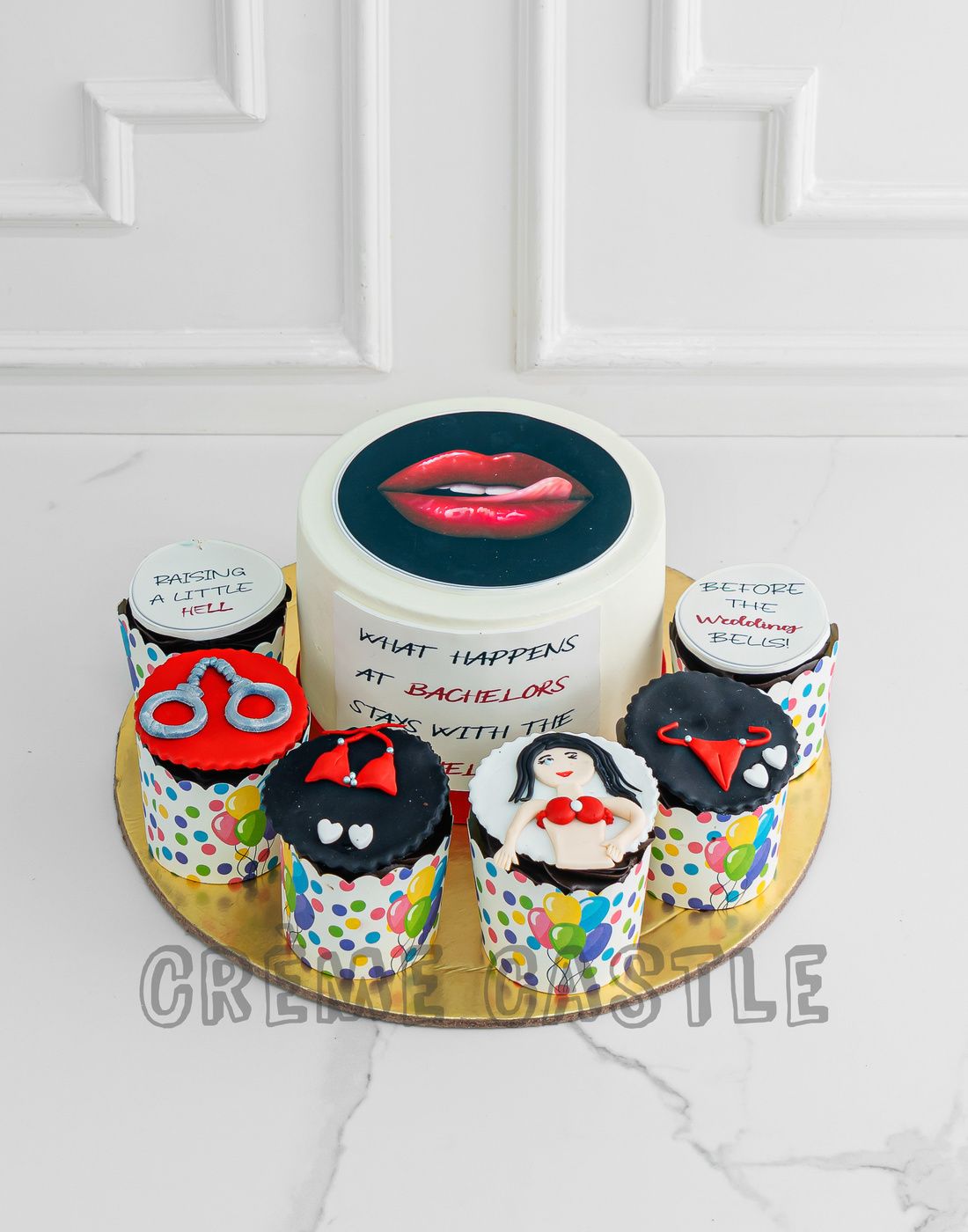 Naughty Cake Cupcake Set