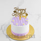 Purple Mothers Day Cake