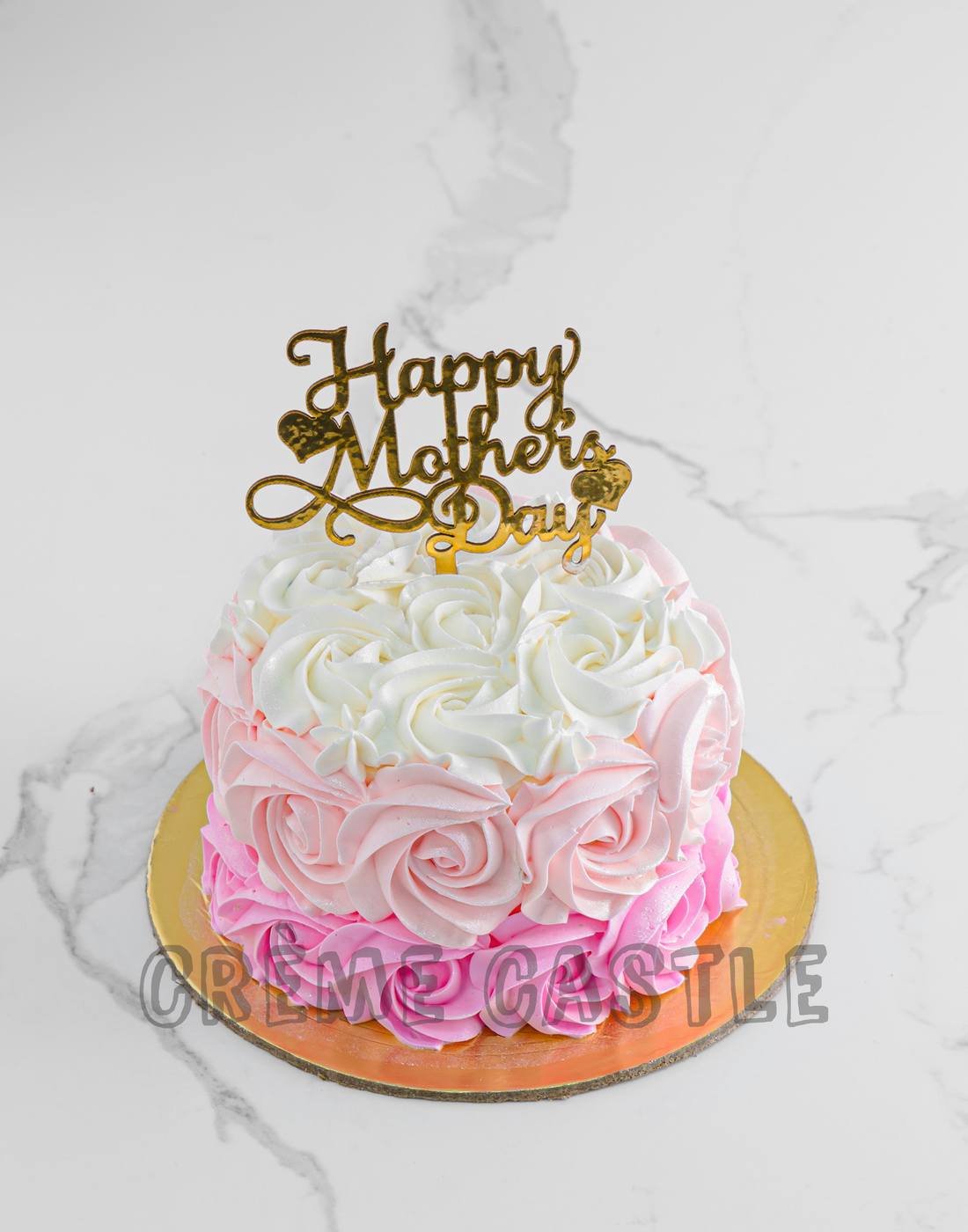 Rose Bunch Mom Cake