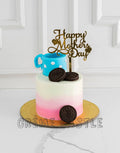 Chai Theme Cake for Chai Lover Moms