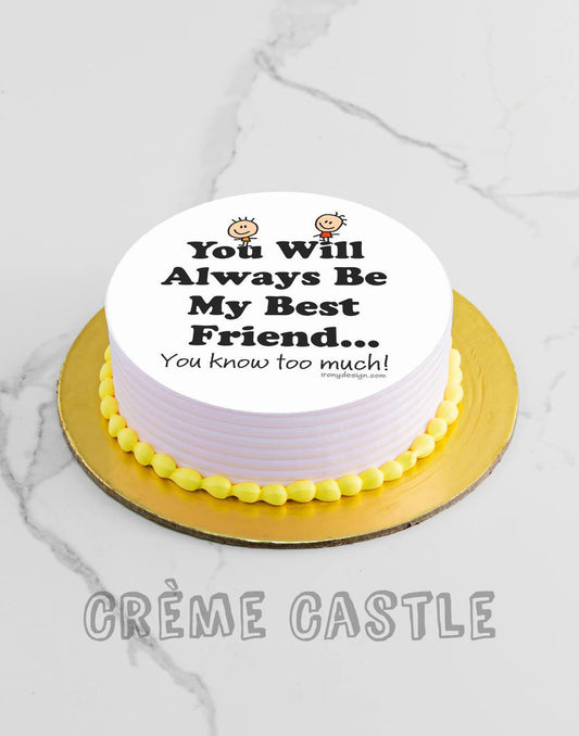 Friends Secrets Cake