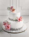 Peach Wedding Cake