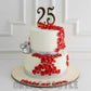 Cherry Blossom Wedding Cake - Creme Castle