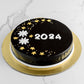 New Years Chocolate Cake - Creme Castle