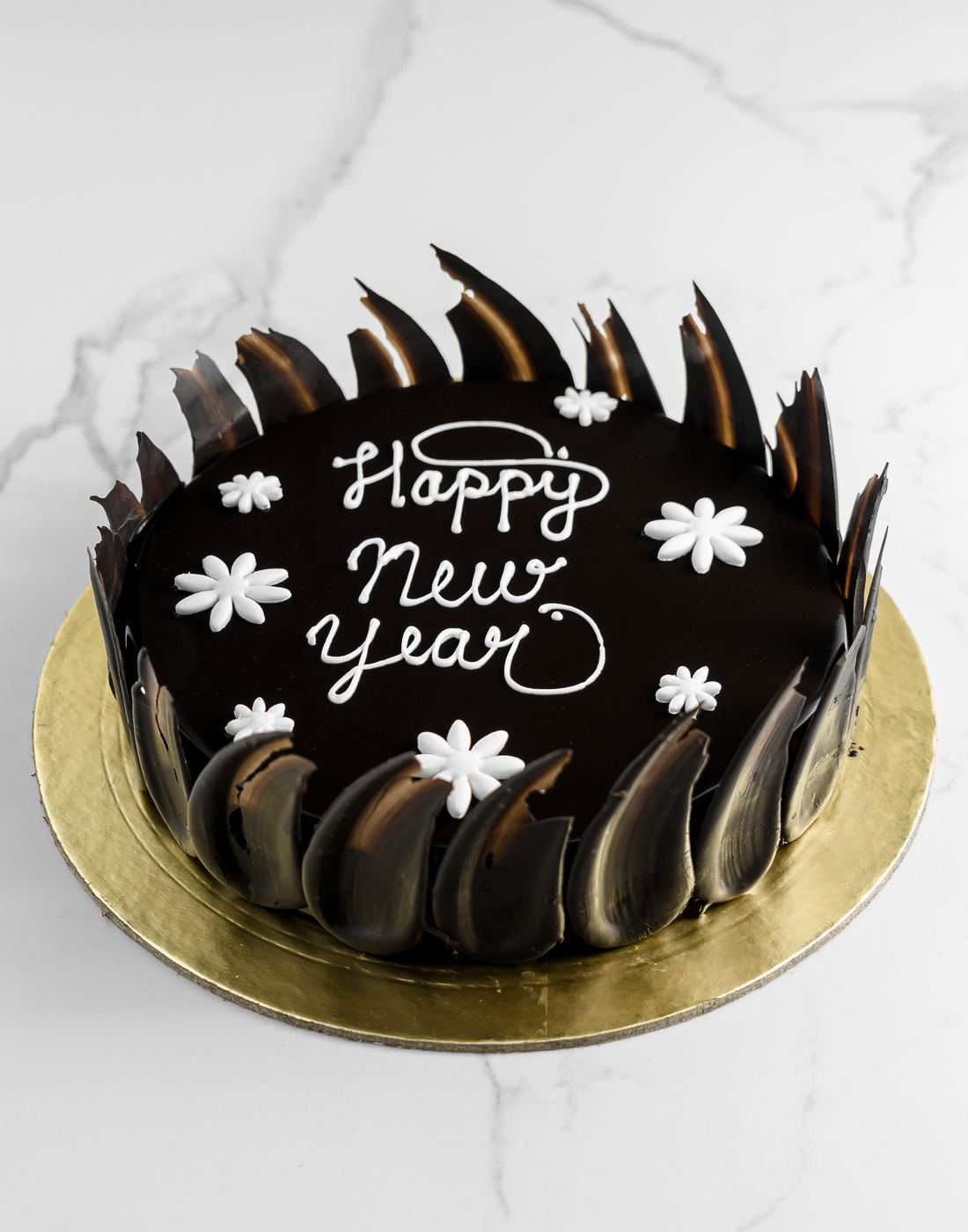 New Years Chocolaty Cake