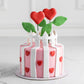 Love Fence Anniversary Cake