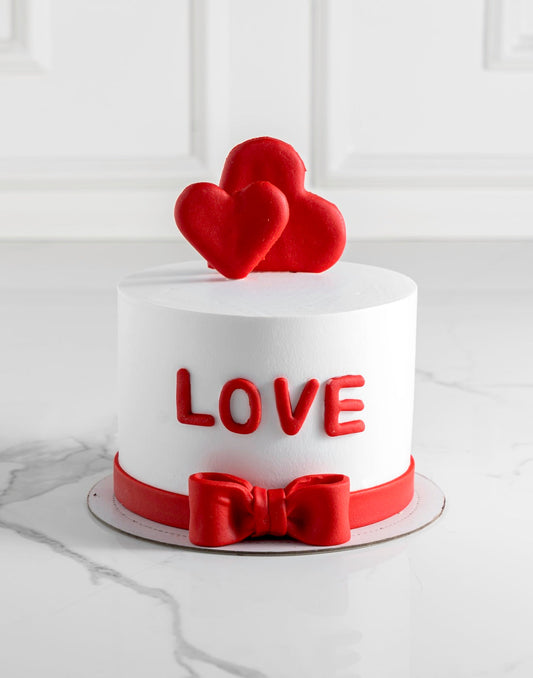 Lovely Heart Cake