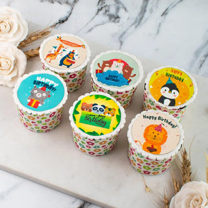 6 Customised Cupcakes