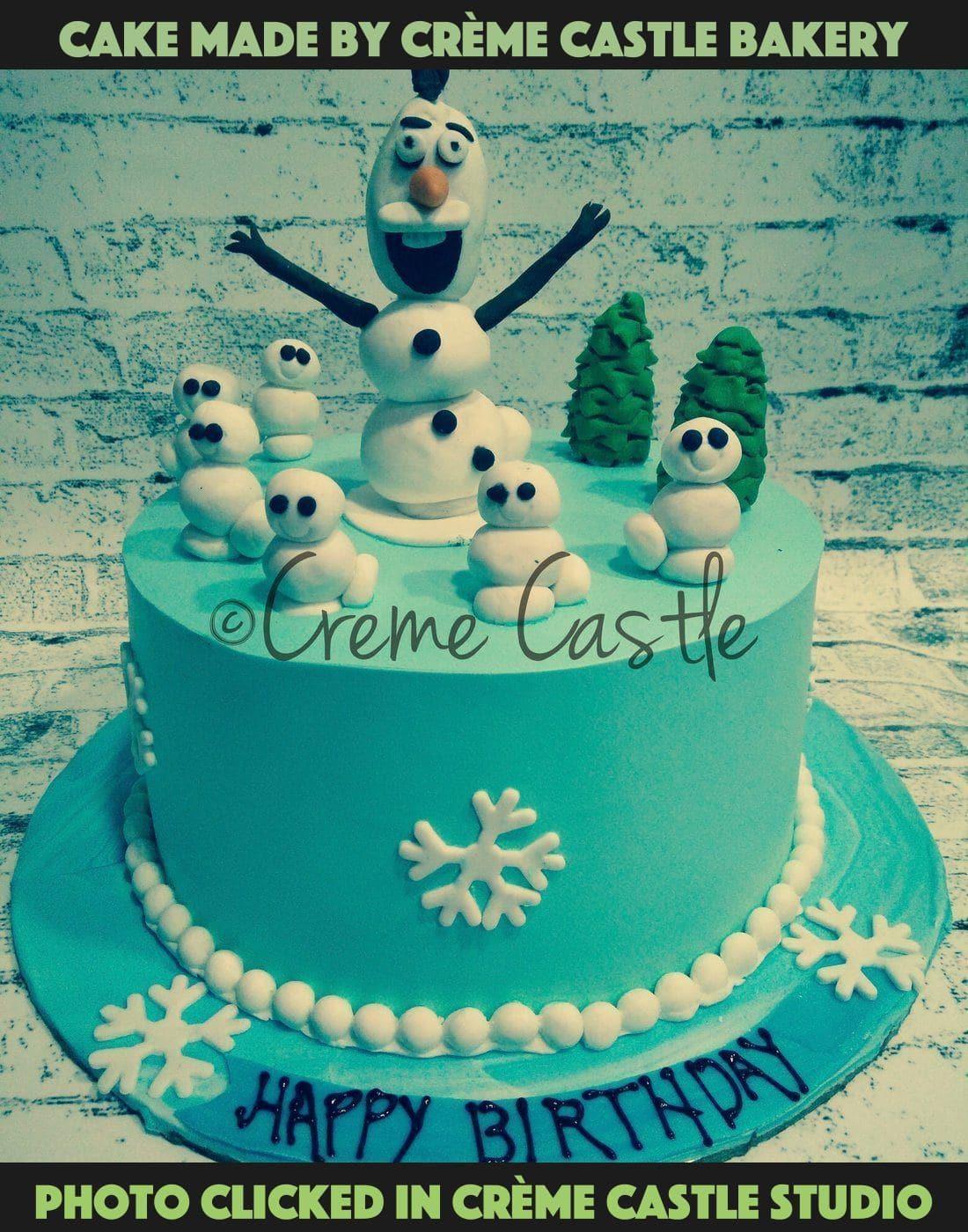 Olaf and snowmen - Creme Castle