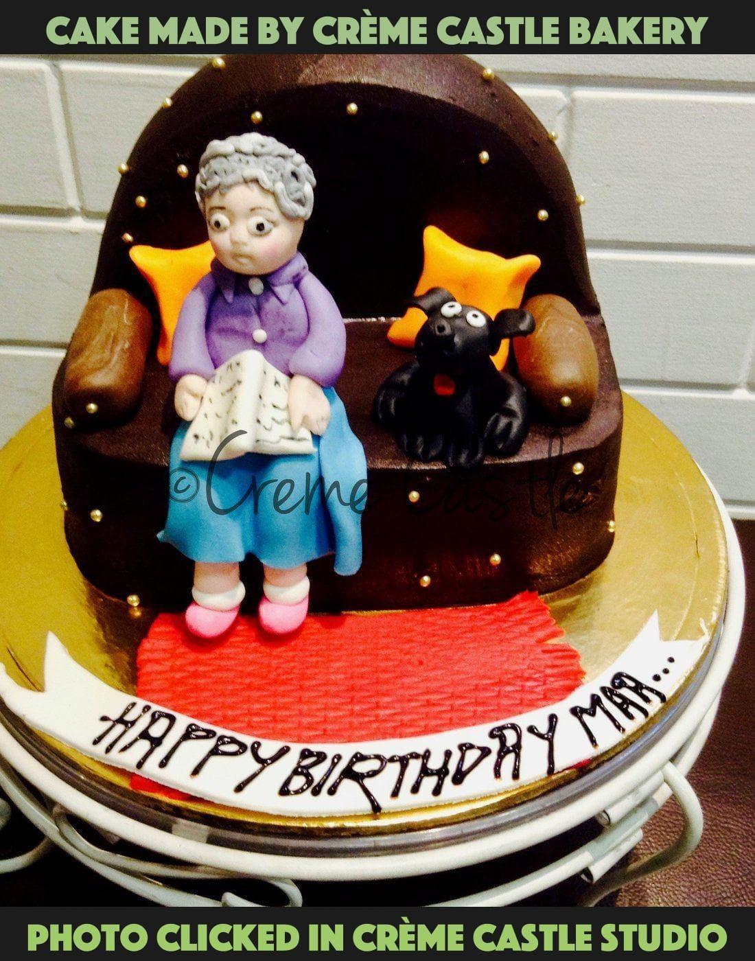 Knitting Granny Cake – Beautiful Birthday Cakes