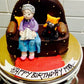 Granny and her pet - Creme Castle
