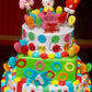 Disney multicolor cake - Creme Castle