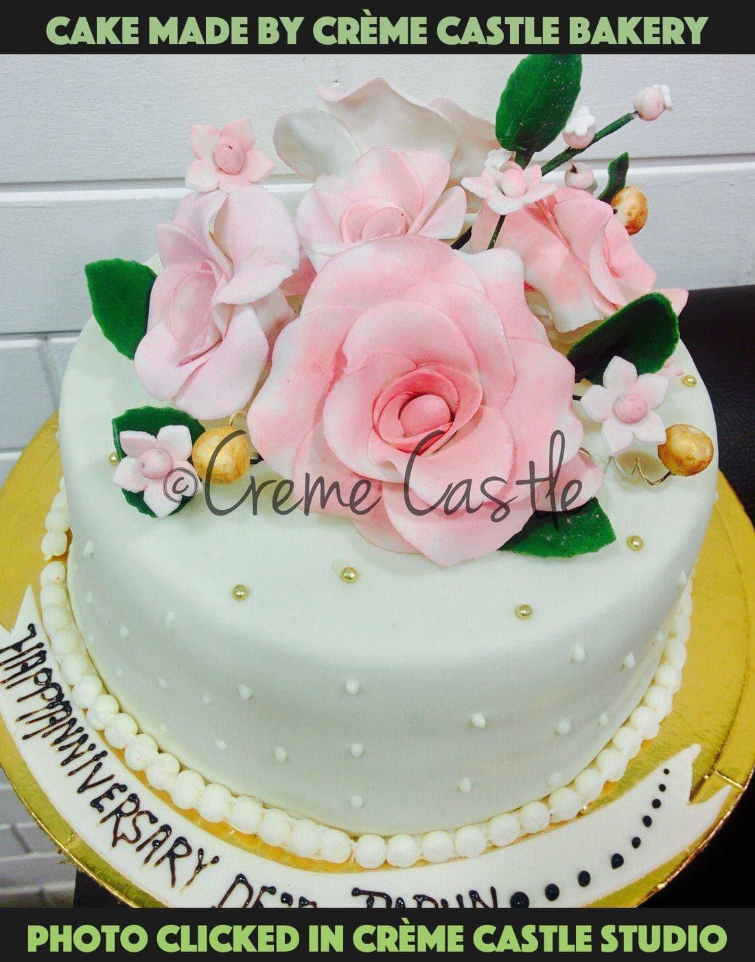 White bouquet - Creme Castle