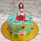 Yoga Theme Cake. Cake Designs for Wife. Noida & Gurgaon