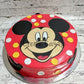 Mickey Mouse Red Photo Cake. Cake Designs for Kids. Noida & Gurgaon