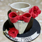 Tux and Roses - Creme Castle