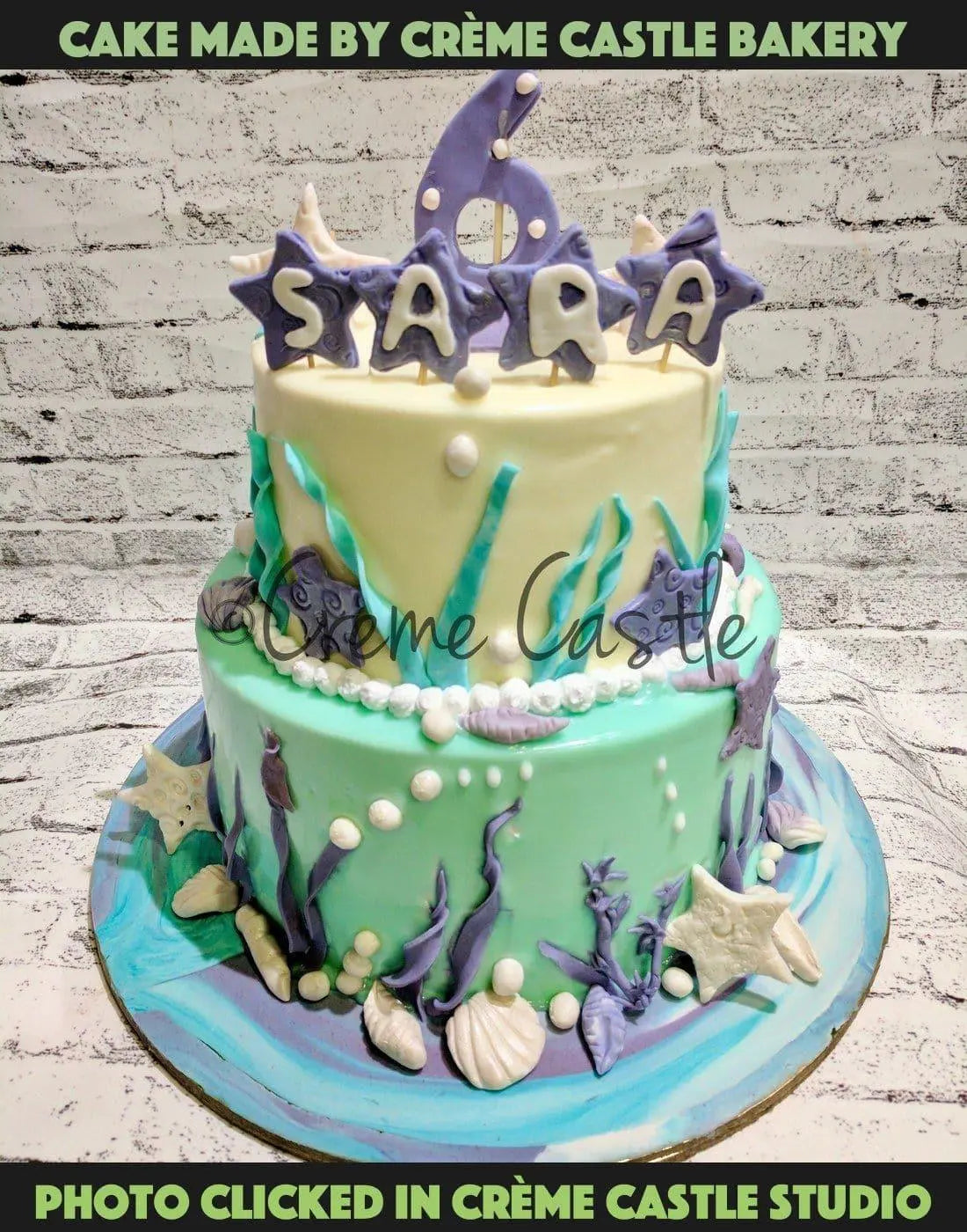 Underwater Cake - Creme Castle