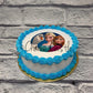 Cake Designs for Baby Girl. Frozen Photo Cake. Noida & Gurgaon