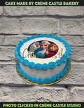 Frozen Elsa, Anna and Olaf