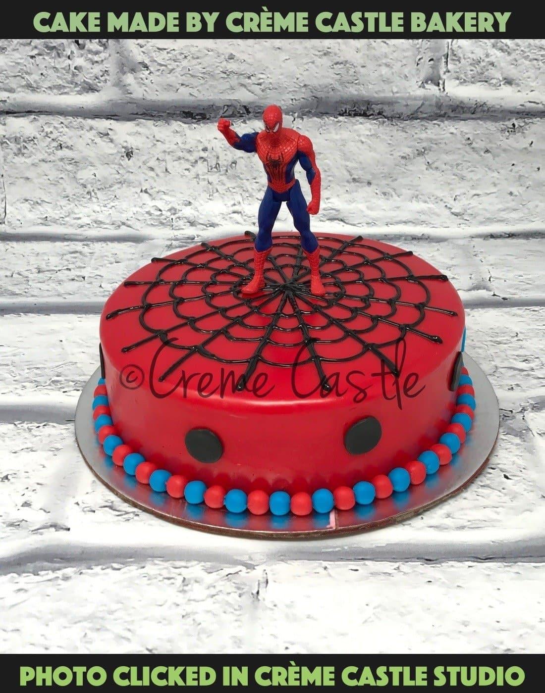 Spiderman Toy Cake. Cake Design For Boys. Noida & Gurgaon