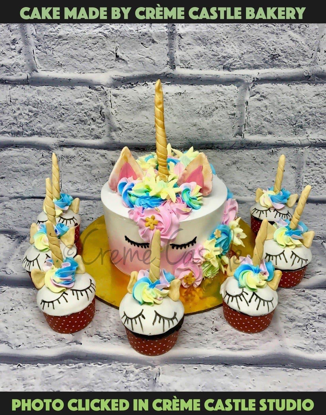 Unicorn Cake 1 - Creme Castle