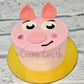 Piggy Cake - Creme Castle