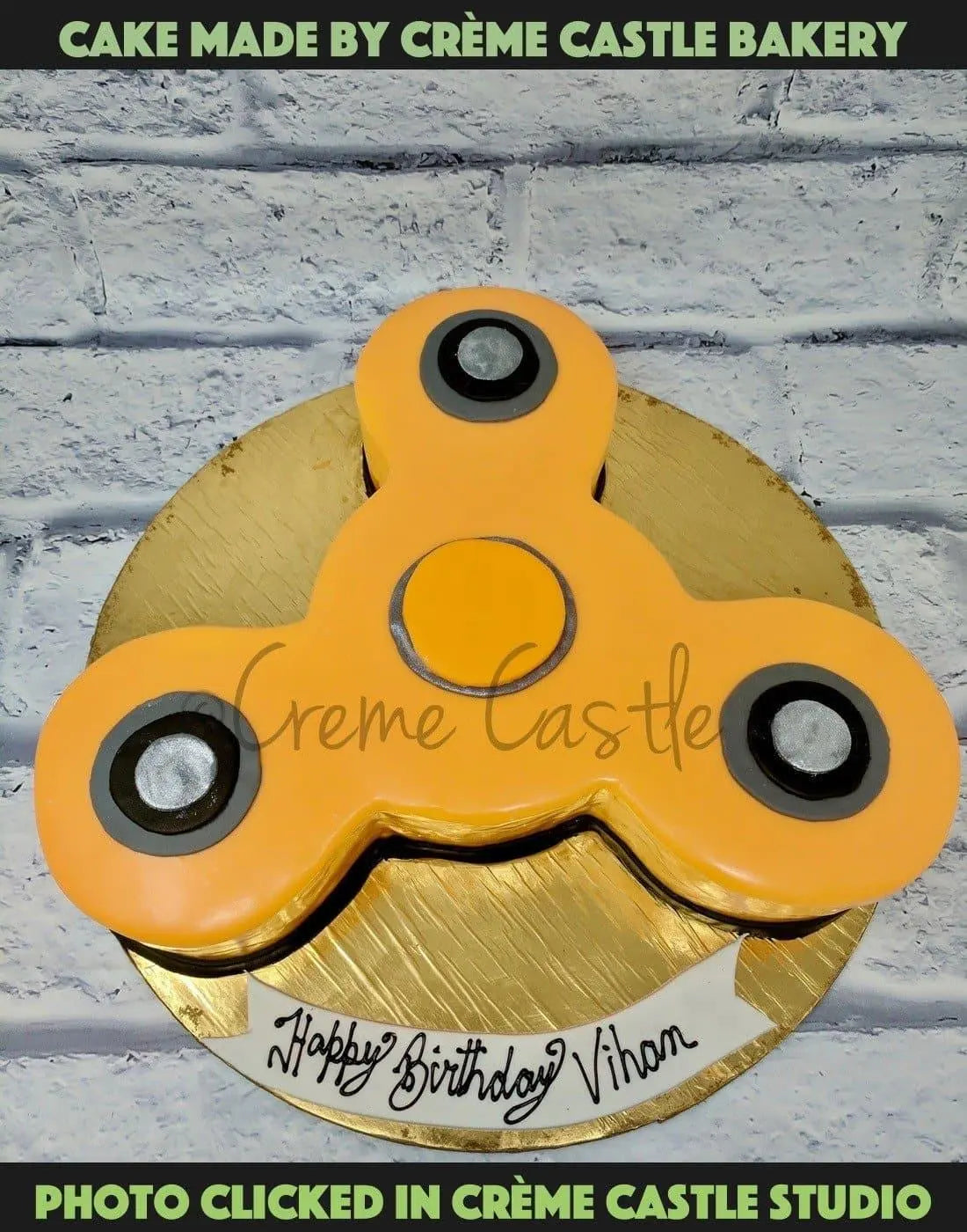 Fidget Spinner 1 - Creme Castle