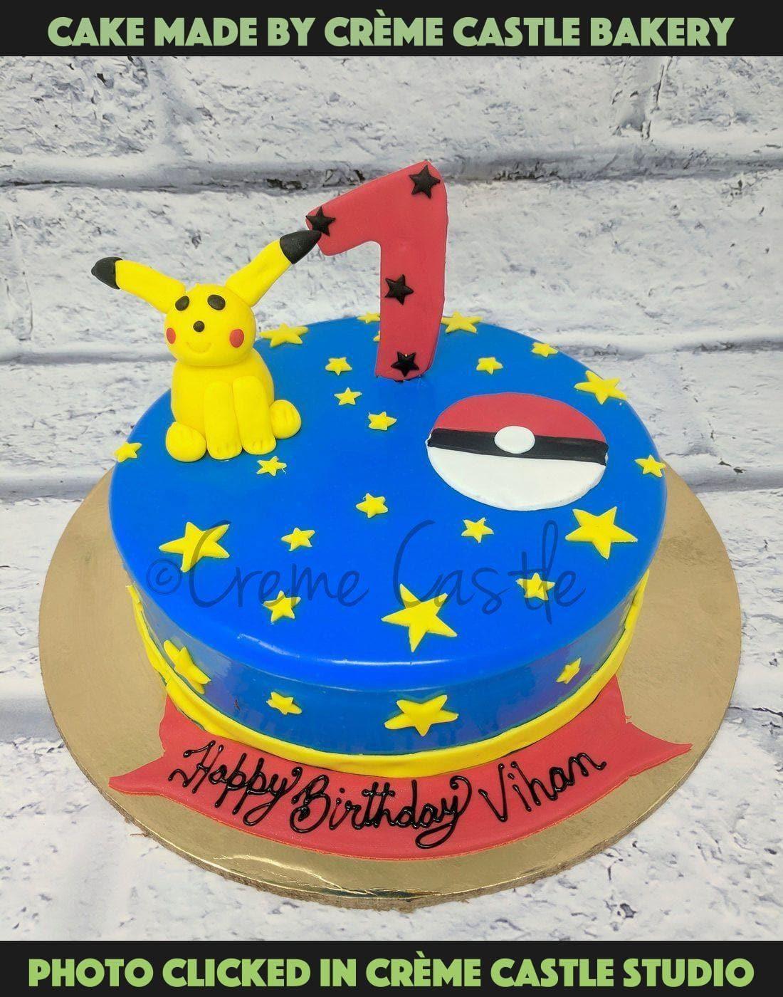 Pokemon Cake 5 - Creme Castle