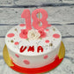 Pink And White Rose Theme - Creme Castle