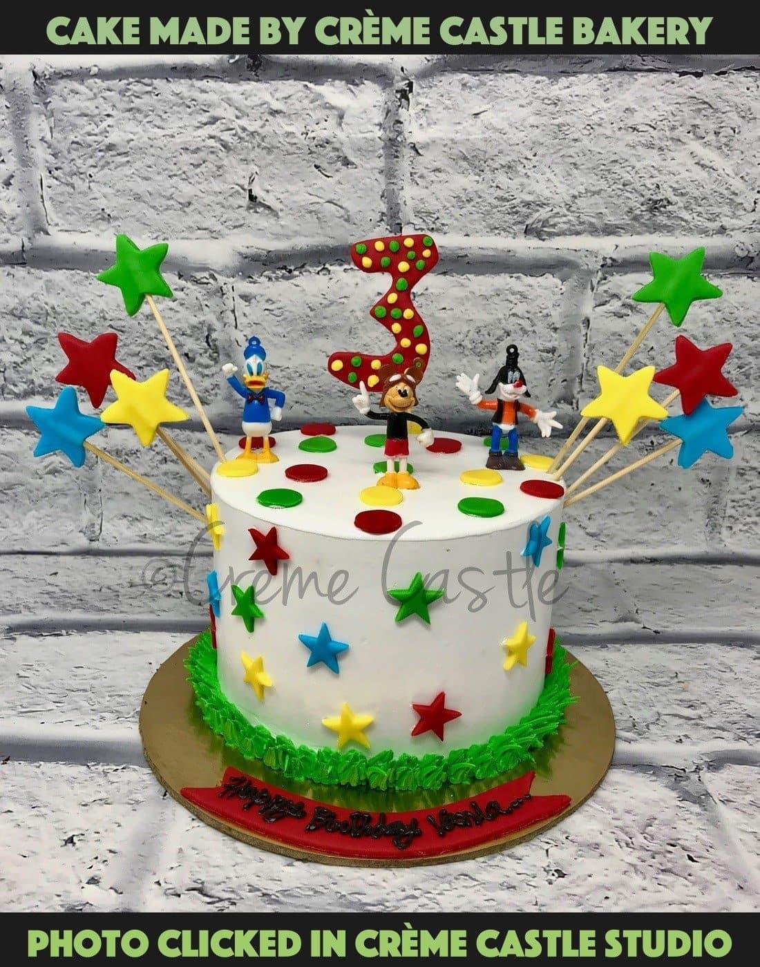 Disney Princess Jasmine Aladdin And Genie Theme Cake - Dwarka