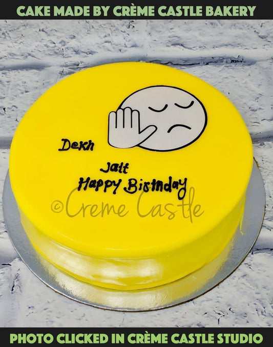 Emoticon Cake - Creme Castle